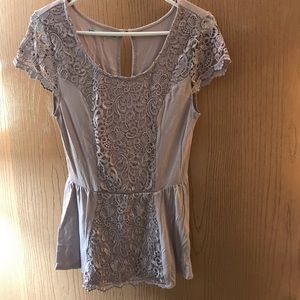 Dressy lavender color shirt